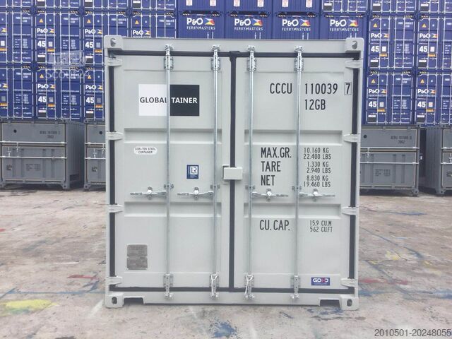 Deniz konteyneri 10 Fuß Seecontainer / one Way Lagercontainer / Anthrazi oder Lichtgrau