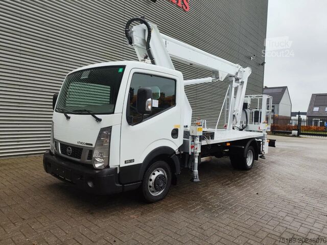 Piattaforma di sollevamento Nissan Cabstar 35.12 NT400 Multitel MJ201