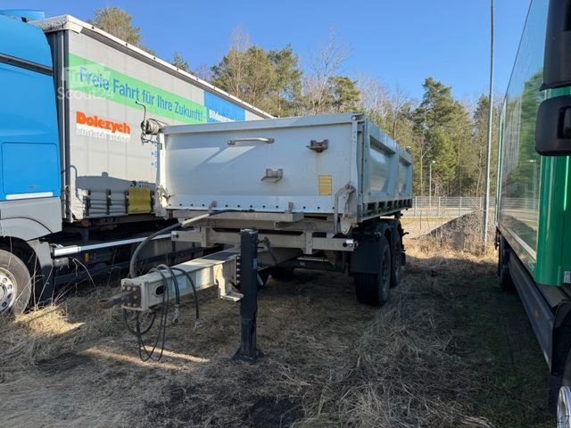 Kolmisuuntainen kippiperävaunu SCHMITZ CARGOBULL ZKI 18-4.9 Tandem 3-Seiten Kip Stahl  Alu Felgen