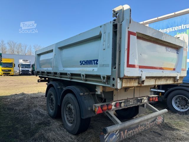 Kolmisuuntainen kippiperävaunu SCHMITZ CARGOBULL ZKI 18-4.9 Tandem 3-Seiten Kip Stahl  Alu Felgen