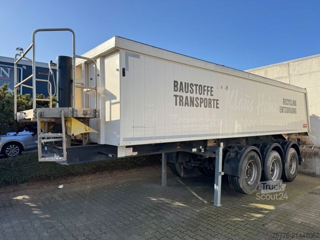 Semi-remorque benne LANGENDORF SKA 24/30 ALU Mulden Kipper 26m³ Liftachse
