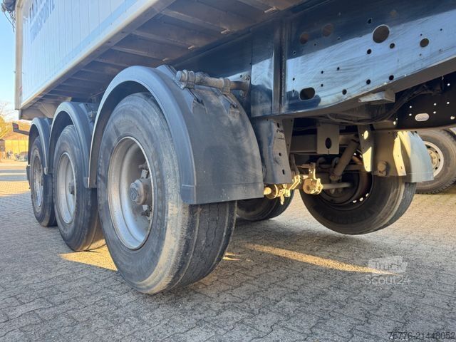 Kippipuoliperävaunu LANGENDORF SKA 24/30  ALU Mulden Kipper  26m³  Liftachse