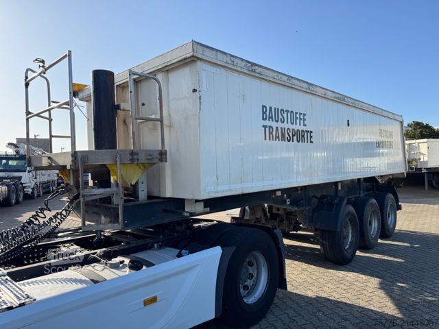 Semi-remorque benne LANGENDORF SKA 24/31 ALU Mulden Kipper 26m³ Liftachse
