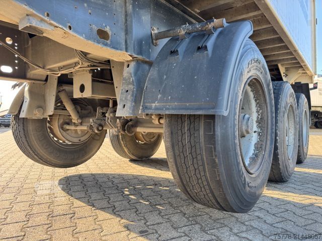 Semi-remorque benne LANGENDORF SKA 24/31 ALU Mulden Kipper 26m³ Liftachse