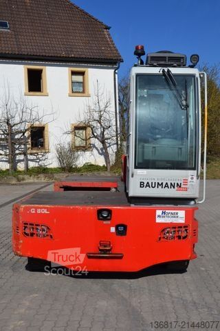 Chariot élévateur latéral BAUMANN DFQ 80 L. 75/14-12/48 TR / Freihub / 7,5 to