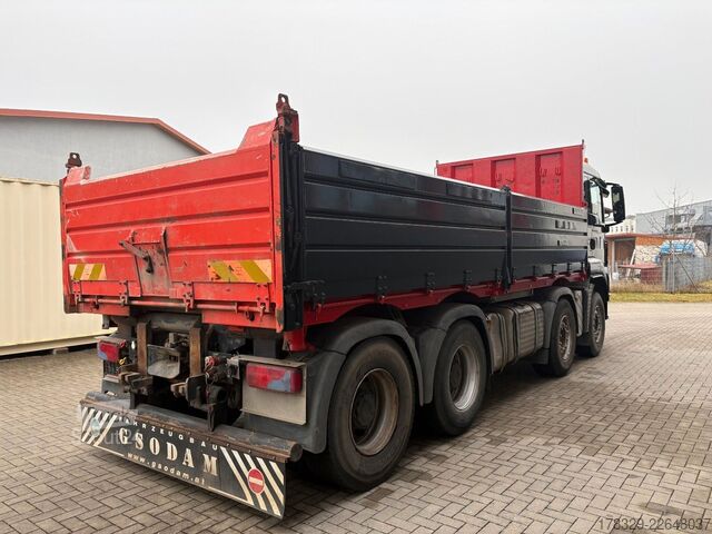 Třístranný sklápěč MAN TGS 35.480 8X4, Euro V *VB*