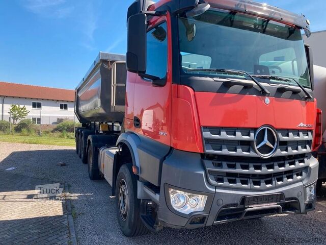 Τυπική μονάδα τράκτορα MERCEDES-BENZ Arocs 1951 mit 3-Achs-Alumulde Schwarzmüller*VB*