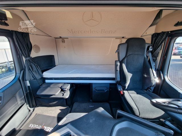 Tovorno vozilo s ravno platformo in ponjavo MERCEDES-BENZ Actros 2548 / Retarder / Euro 6E / Aluklappen