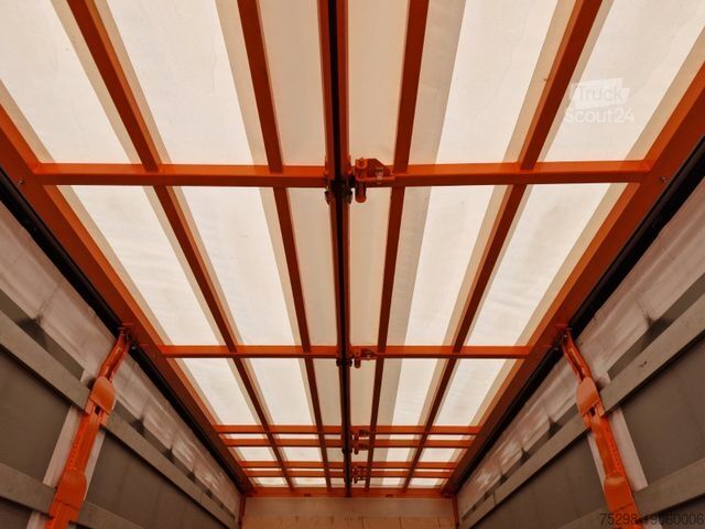 Tovorno vozilo s ravno platformo in ponjavo MERCEDES-BENZ Actros 2548 / Retarder / Euro 6E / Aluklappen