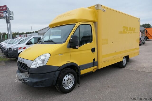 Transporter mit Koffer iveco Daily 35 S11 C30C AUTOMATIK KAMERA Regale LUFT DURCHGANG EURO-5 CoC