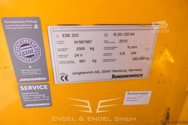 Sonstige jungheinrich ESE 220 Batterie 51/2019
