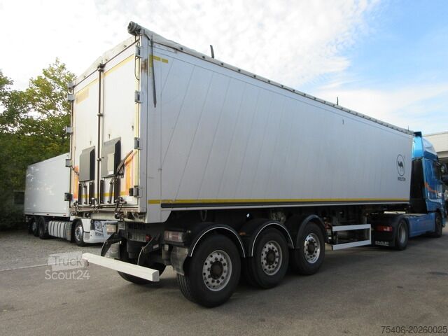 Semi-remorque benne Wielton 3-Achs Kippmulde 53 m³ Liftachse
