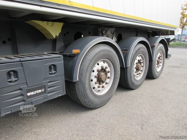 Semi-remorque benne Wielton 3-Achs Kippmulde 53 m³ Liftachse