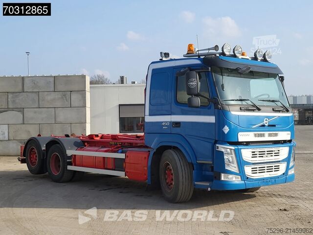 Sistem ročice s kavljem Volvo FM 450 FM 6X2 HIAB Multilift Lift-Axle Full Air...