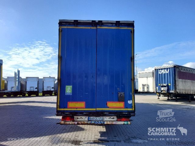 Semi-remorque bâchée Krone Curtainsider Mega