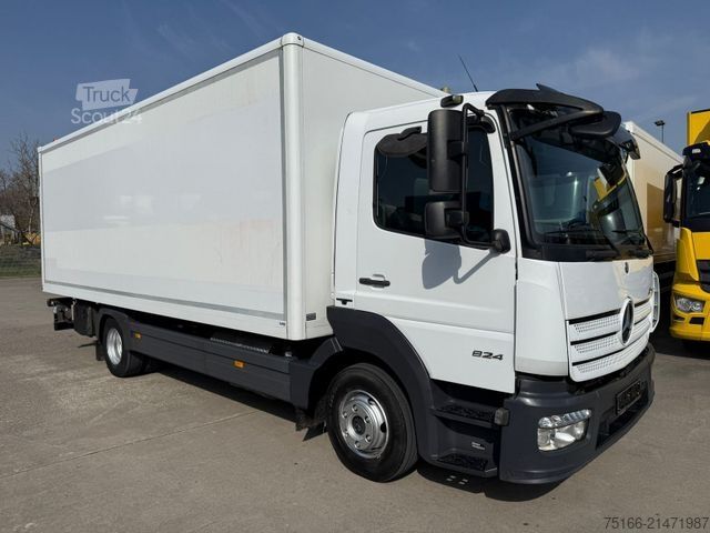 Fourgon tôlé MERCEDES-BENZ ATEGO 824 L Koffer 6,1 m LBW 1.5 to.*KLIMA+AHK