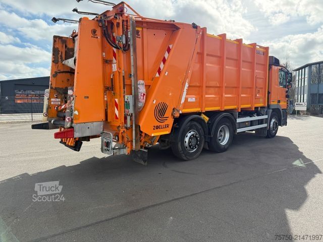 Garbage truck MERCEDES-BENZ Actros 2532 6x2 MP 3 Zoeller Medium SL-2,