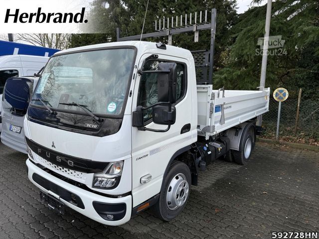 Kiepwagen bestelauto FUSO Canter 7C18 Meiller-Trigenius-Kipper Vfhrzg.