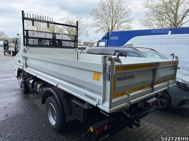 Kiepwagen bestelauto FUSO Canter 7C18 Meiller-Trigenius-Kipper Vfhrzg.