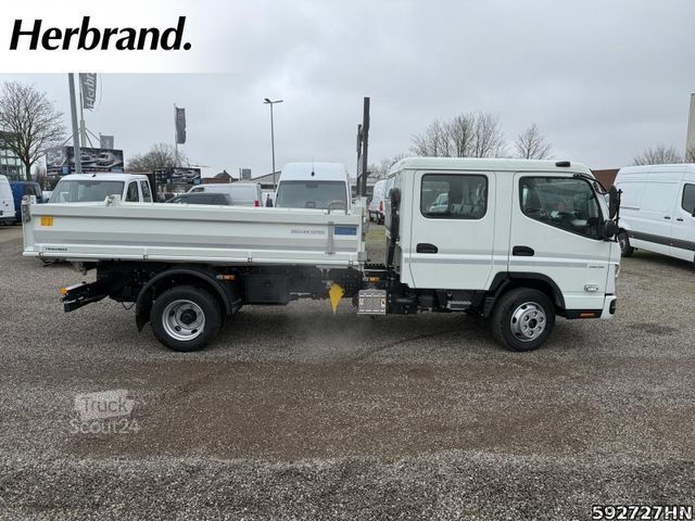 Trijų pusių savivartis furgonas FUSO Canter 7C18D AMT Trigenius-Kipper Vfhrzg.