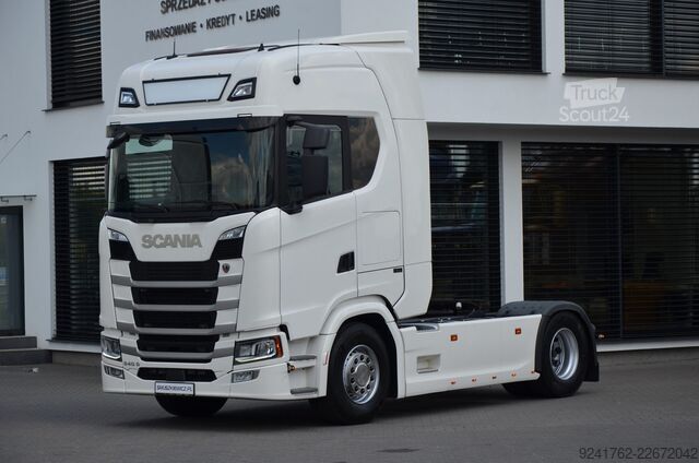 Tractor estándar Scania S 540 / 2021r. / 4 PODUSZKI / KLIMA P. / ACC / NAVI / FULL LED / 0003