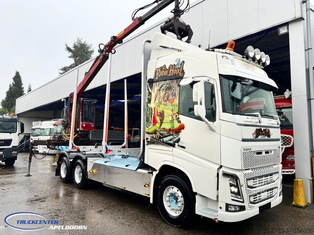 Транспортер для перевезення лісоматеріалів Volvo FH 750 Loglift, 6x4, Dynamic steering