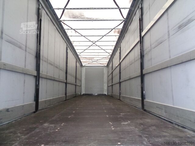 Rimorchio con pianale e telone FLIEGL SDS 390 Gardine Standard Ultralight Coil