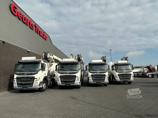 Frullatore Volvo FM 410 8X4 + STETTER 9 M3 MIXER/MISCHER + THEAM...
