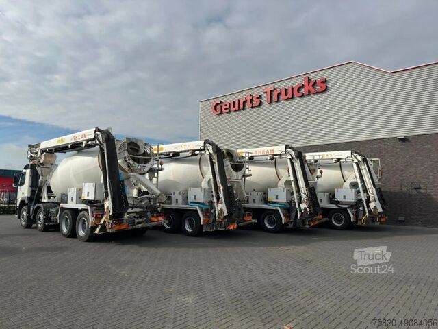 Frullatore Volvo FM 410 8X4 + STETTER 9 M3 MIXER/MISCHER + THEAM...