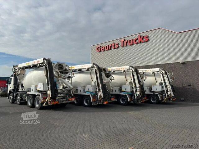 Frullatore Volvo FM 410 8X4 + STETTER 9 M3 MIXER/MISCHER + THEAM...