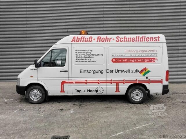 Kamyonet Volkswagen LT 35 TDI Rohrleitungsreinigungswagen!