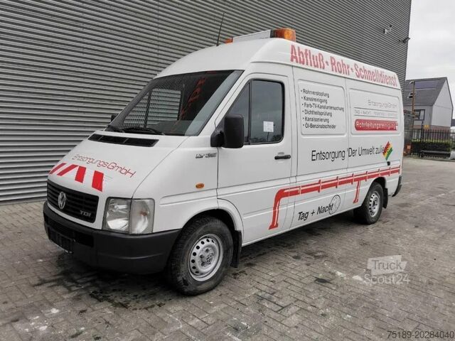Kamyonet Volkswagen LT 35 TDI Rohrleitungsreinigungswagen!