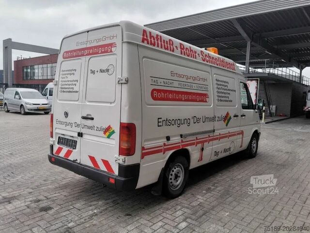 Kamyonet Volkswagen LT 35 TDI Rohrleitungsreinigungswagen!