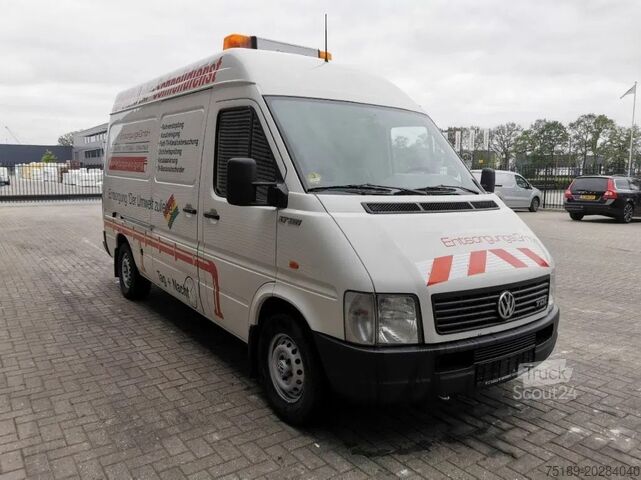 Kamyonet Volkswagen LT 35 TDI Rohrleitungsreinigungswagen!