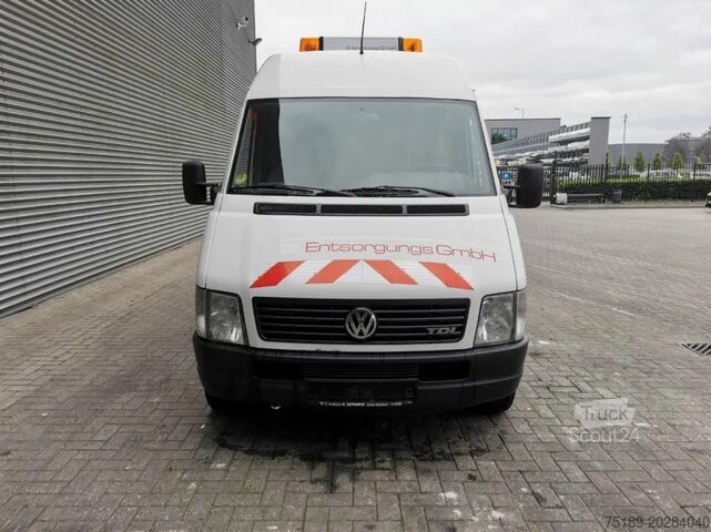 Kamyonet Volkswagen LT 35 TDI Rohrleitungsreinigungswagen!