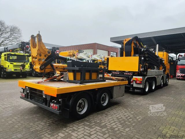 Camion-grue Volvo FH 500 8x4 Effer 1750-8S