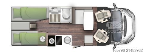 Напівінтегрований кемпер Forster T 699 EB Comfort-Line- & Winter-Paket