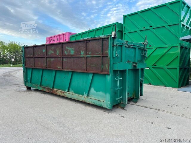 Abrollcontainer  CONTAINER SCARRABILE USATO CON COPERCHIO