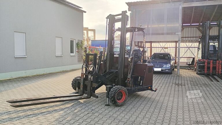 Truck-mounted forklift Palfinger Crayler F3 203 GTS 4- Wege Mitnahmestapler 463 h