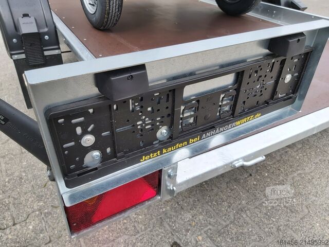 Automobilių priekaba Neptun GN 155 ankippbar Universal Neu Sorelpol