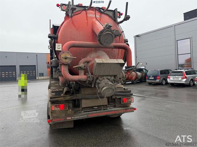 Siurbimo transporto priemonė Scania R560 8x4 supersucker with Disab superstructure