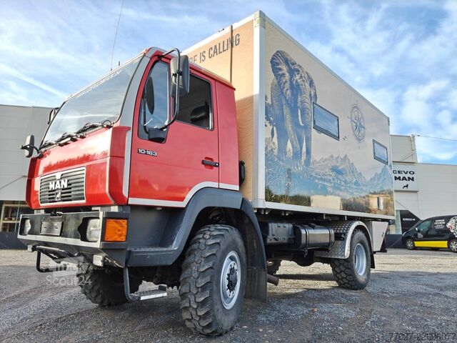 MAN 10.163 4x4 avtodom / ekspedicijsko vozilo / terensko vozilo MAN 10.163 4x4 Camper / Expedition / Offroad