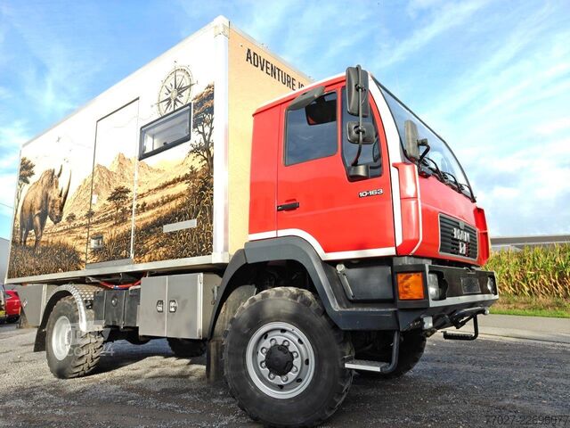 MAN 10.163 4x4 avtodom / ekspedicijsko vozilo / terensko vozilo MAN 10.163 4x4 Camper / Expedition / Offroad