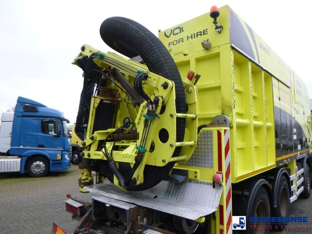 Vacuum truck Iveco Trakker 450 8x4 MTS vacuum excavator / Saugbagger