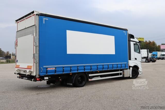 Platformas kravas automašīna ar tentu Mercedes-Benz Actros 1833 L nR Curtainsider