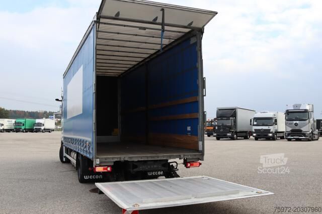 Platformas kravas automašīna ar tentu Mercedes-Benz Actros 1833 L nR Curtainsider