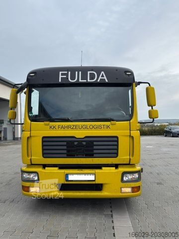 Biltransport lastebil MAN TGL 12.210 Autotransporter Jakobs Aufbau