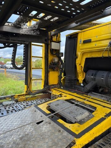 Biltransport lastebil MAN TGS 18.400 Autotransporter Komplettgespann
