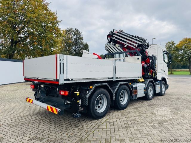Jeřáb na nákladním automobilu VOLVO FH 500 8x4 Kran F820 RA2.27 Jib & Winde Sofort