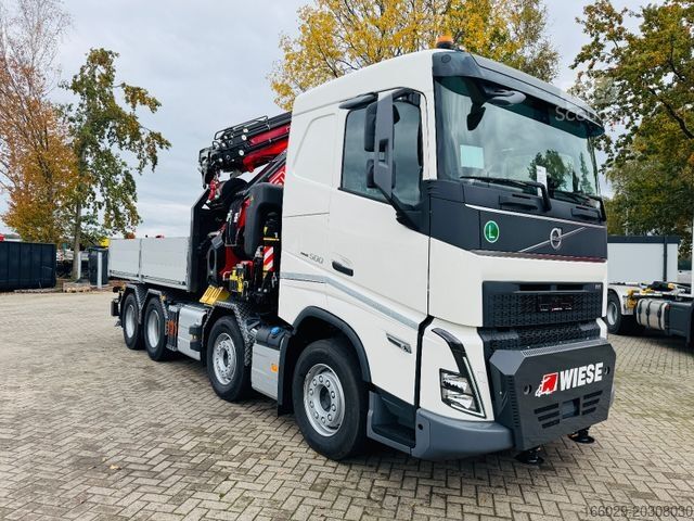 Tovornjak s ploščadjo VOLVO FH 500 8x4 Kran F820 RA2.27 Jib & Winde Sofort